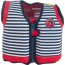 Gilet Natation Breton Rayé Bleu Konfidence