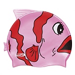 Bonnet de bain junior  Polly Pink Fish Win