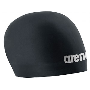 Bonnet de bain Silicone 3D Race noir  Arena