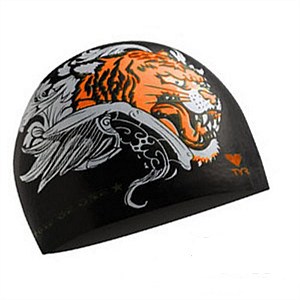 Bonnet de bain Tyger Style orange Tyr