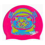 Bonnet de bain Junior chat Rose Speedo