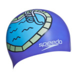 Bonnet de Bain Junior Coeur Violet Speedo