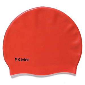 Bonnet de bain cheveux longs rouge Kiefer