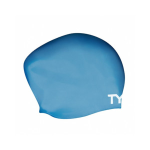 Bonnet Natation Cheveux Long Bleu TYR