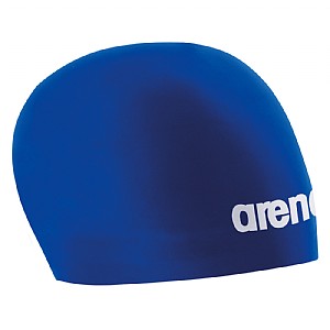 Bonnet de bain Silicone 3D Race Bleu Arena