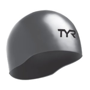 Bonnet de bain compétition gris Tracer Edge Tyr