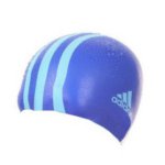 Bonnet de bain bleu junior Adidas