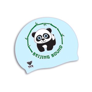 Bonnet de bain junior panda TYR