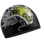 Bonnet de bain Tigre vert TYR
