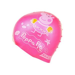 Bonnet de bain enfant Rose Peppa Pig Zoggs