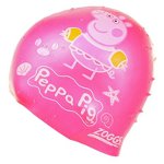 Bonnet de bain enfant Rose Peppa Pig Zoggs