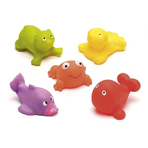 Set de jouets flottants - Ensemble de 5 animaux