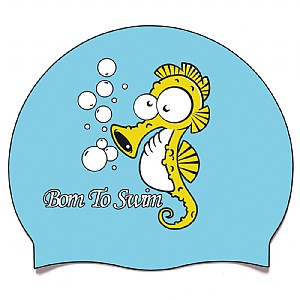 Bonnet de bain Fun Kiefer Born To Swim Latex