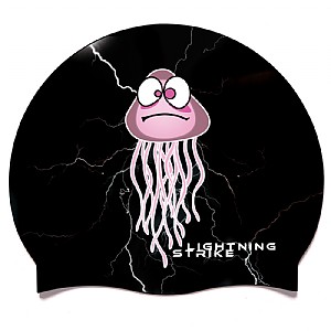Bonnet de bain Fun Kiefer Lightning Strike en latex