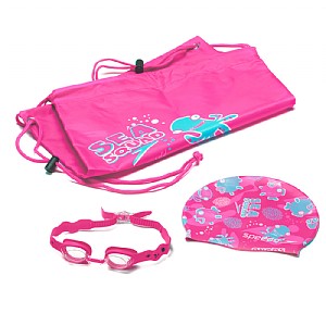 Kit de natation enfant  rose Speedo