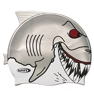 Bonnet de bain requin Junior Steve Sharky Win