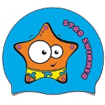 Bonnet de bain Fun Kiefer Star Swimmer en latex