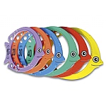 Anneaux lestés - Pack de 6 poissons  Win